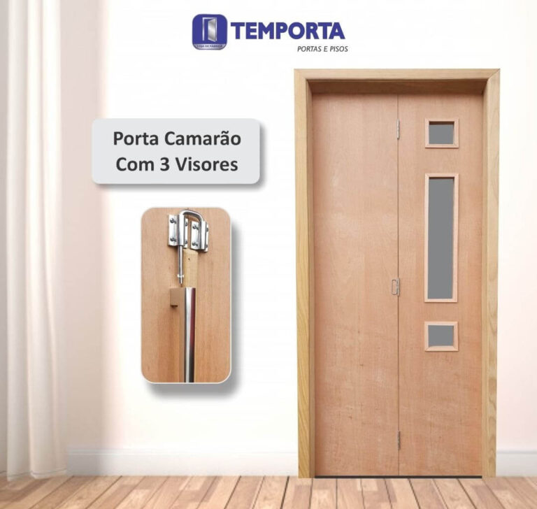 Porta camarão com 3 visores