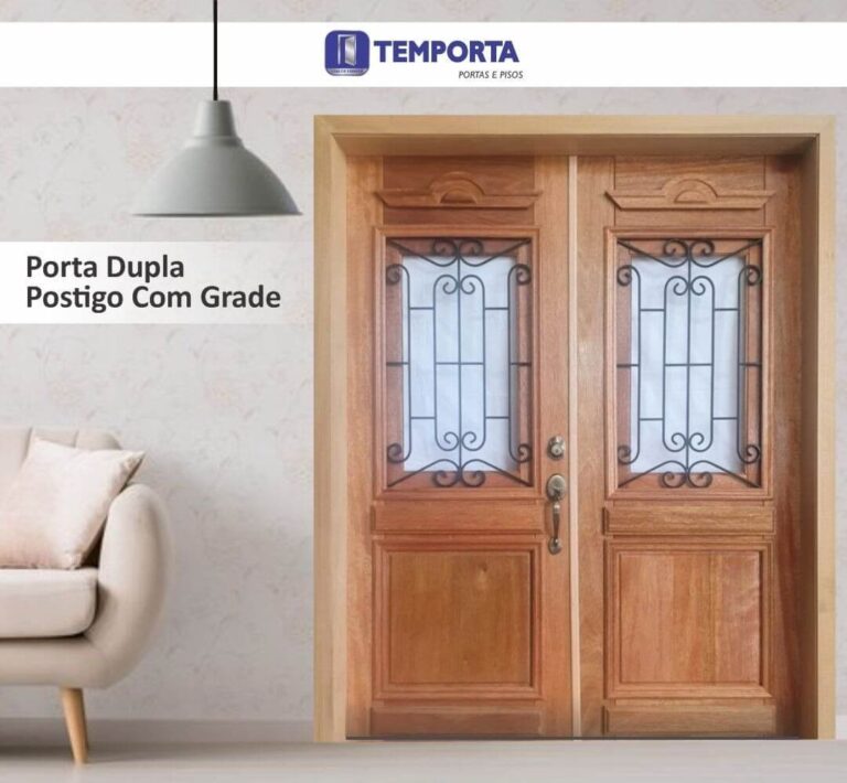 Porta dupla postigo