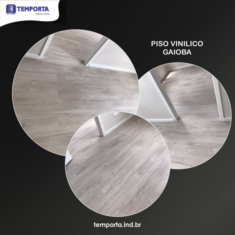 piso vinilico de borracha clicado